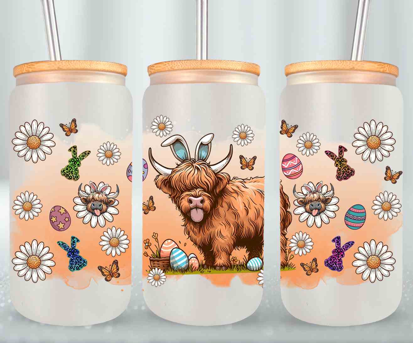 Highland Cow Easter-10376